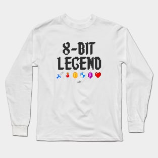 8-Bit Legend Long Sleeve T-Shirt